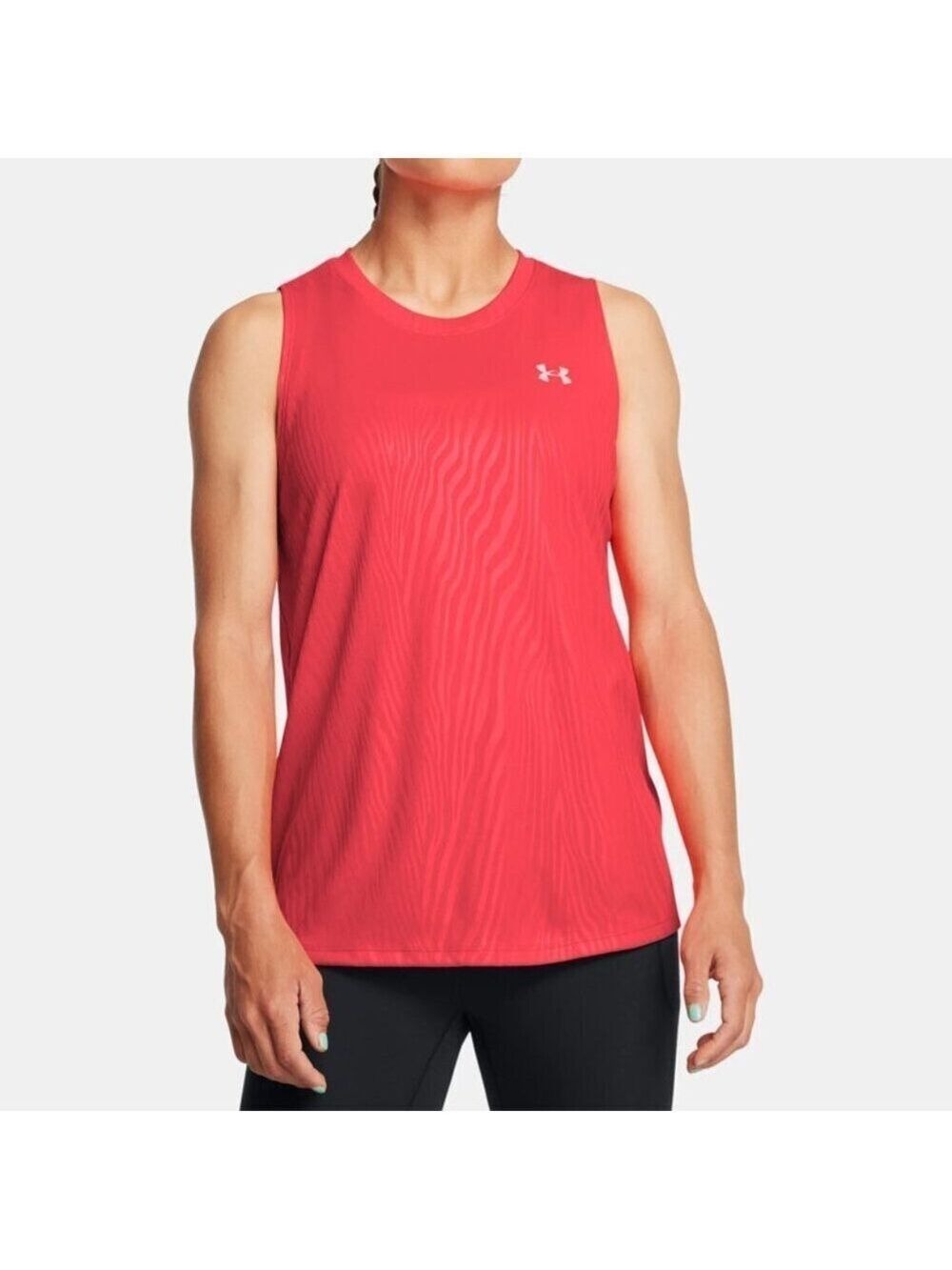 NWT Under Armour Velocity Emboss Tank Top M
